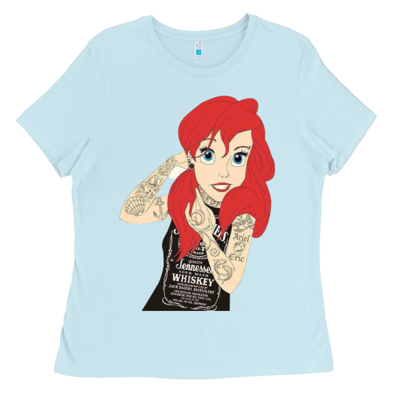 Ariel Tatoo Ladies Tee by artisFamous | Teevron
