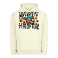 Pigment Pistachio howdy heıfer Urban Hoodie - JahusDesignShop