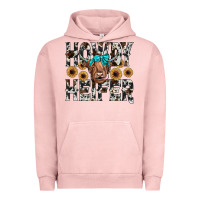 Pigment Salmon howdy heıfer Urban Hoodie - JahusDesignShop