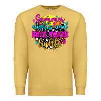 Antique Gold summer nights and race track lights Premium Sweatshirt - JahusDesignShop