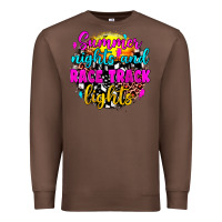 Chestnut summer nights and race track lights Premium Sweatshirt - JahusDesignShop