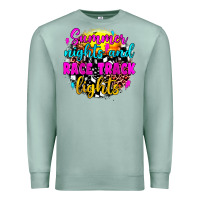 Seafoam summer nights and race track lights Premium Sweatshirt - JahusDesignShop