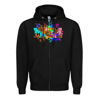 Black pride lesbian gay mom sunflower Zipper Hoodie - AdoDesignShop