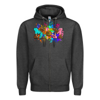 Charcoal Heather pride lesbian gay mom sunflower Zipper Hoodie - AdoDesignShop