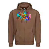 Chestnut pride lesbian gay mom sunflower Zipper Hoodie - AdoDesignShop