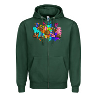 Sports Green pride lesbian gay mom sunflower Zipper Hoodie - AdoDesignShop