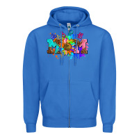 True Royal pride lesbian gay mom sunflower Zipper Hoodie - AdoDesignShop