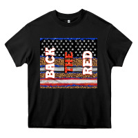 Black America back the red Heavy Core Tee - TumblerDesignByShophia