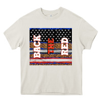 Cream America back the red Heavy Core Tee - TumblerDesignByShophia