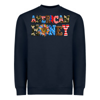 Navy American honey Heavyweight Sweatshirt - AdoDesignShop