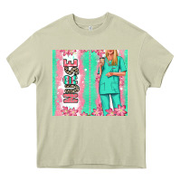 Mossy nurse  blonde woman Heavy Core Tee - RanaPortraitStore