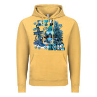 Vintage Mustard let's roll Vintage Hoodie - FaDigitalArtStudio