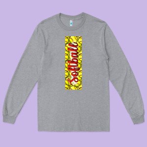 Softball And Baseball Pen Wraps Long Sleeve Tee Designed By Bundleandbundleshop