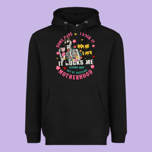 Funny Motherhood Heavyweight Hoodie Designed By Jahusdesignshop