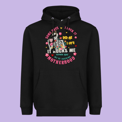 Funny Motherhood Heavyweight Hoodie Designed By Jahusdesignshop