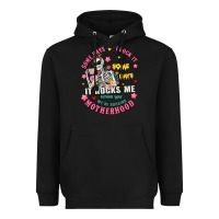Black funny motherhood Heavyweight Hoodie - JahusDesignShop