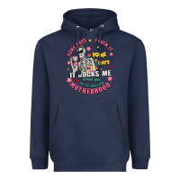 Navy funny motherhood Heavyweight Hoodie - JahusDesignShop