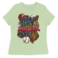 Matcha Sorry can't Baseball bye Ladies Tee - HowdyJamesFarm