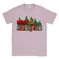 Lilac merry christmas  cross Classic Tee - CowGirlArtShop