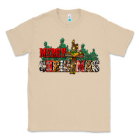 Mushroom merry christmas  cross Classic Tee - CowGirlArtShop