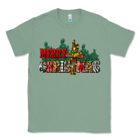 Sage merry christmas  cross Classic Tee - CowGirlArtShop