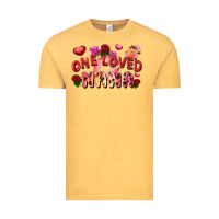 Vintage Mustard One loved nana Valentine's Day Vintage Tee - FaDigitalArtStudio
