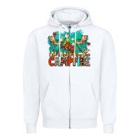 White life is better by the campfire Zipper Hoodie - AdoDesignShop