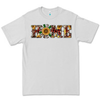 Dove Grey christmas home with windmill Premium Tee - RanaPortraitStore