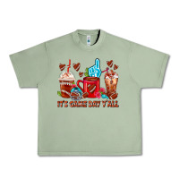Oil Green American Football Coffee Cup Urban Heavy Tee - FaDigitalArtStudio