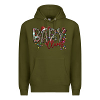 Army Green baby claus Premium Hoodie - SublimationCraftShop