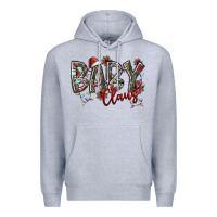 Heather Grey baby claus Premium Hoodie - SublimationCraftShop
