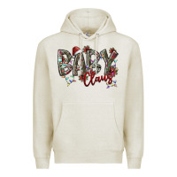 Oatmeal Heather baby claus Premium Hoodie - SublimationCraftShop
