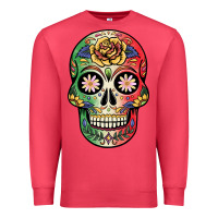 Cardinal mexican skull Premium Sweatshirt - JahusDesignShop