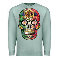 Seafoam mexican skull Premium Sweatshirt - JahusDesignShop