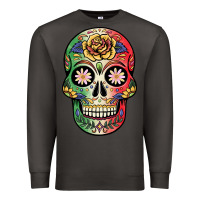 Smoke mexican skull Premium Sweatshirt - JahusDesignShop