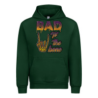 Forest Green bad to the bone Urban Hoodie - JahusDesignShop