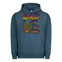 Pigment Midnight Navy bad to the bone Urban Hoodie - JahusDesignShop