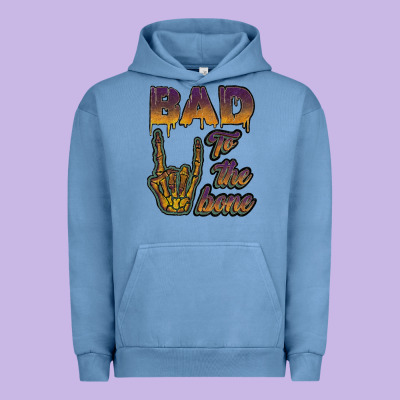 Bad To The Bone Urban Hoodie Designed By Jahusdesignshop