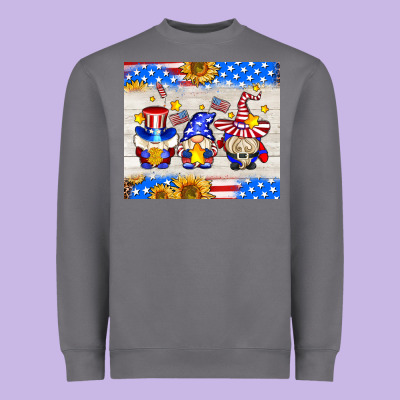 American Gnomes Heavyweight Sweatshirt Designed By Adodesignshop
