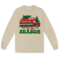 Mushroom christmas 'tis the season Long Sleeve Tee - BundleAndBundleShop