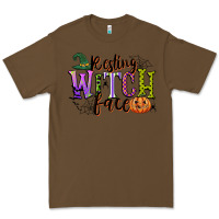 Cacao resting witch face Premium Tee - CowGirlArtShop