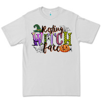 Dove Grey resting witch face Premium Tee - CowGirlArtShop