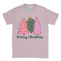 Lilac merry christmas trees Classic Tee - CowGirlArtShop