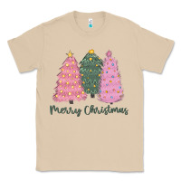 Mushroom merry christmas trees Classic Tee - CowGirlArtShop