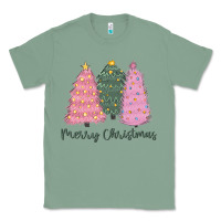 Sage merry christmas trees Classic Tee - CowGirlArtShop