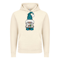 Vintage Artic winter gnome with snow globe Vintage Hoodie - BundleAndBundleShop