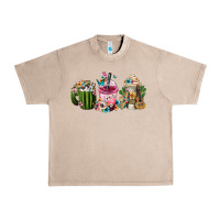 French Oak Mexican Day Of The Dead Coffee Cups Urban Heavy Tee - FaDigitalArtStudio