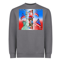 Storm american flag  and america Heavyweight Sweatshirt - AdoDesignShop