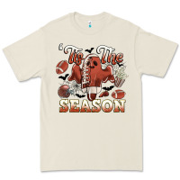 Bone tis the season football halloween Premium Tee - CowGirlArtShop