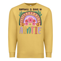 Antique Gold happiness is being an auntie Premium Sweatshirt - JahusDesignShop